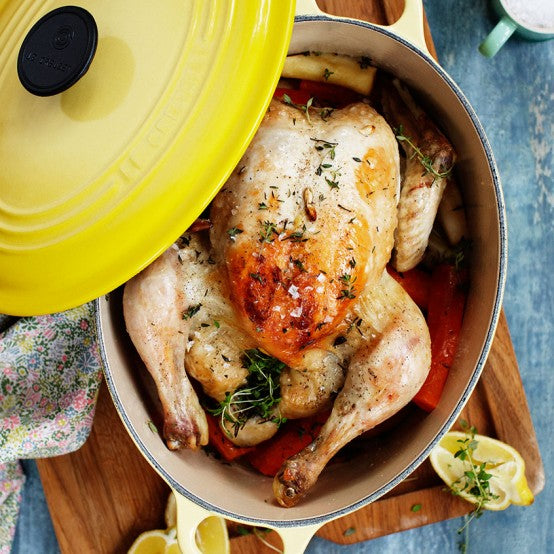 Le creuset roast chicken best sale