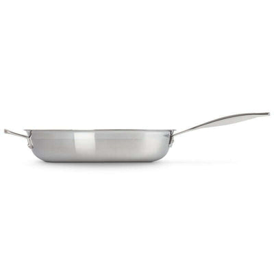 3-ply Stainless Steel Non-Stick Fry Pan w/ Helper Handle