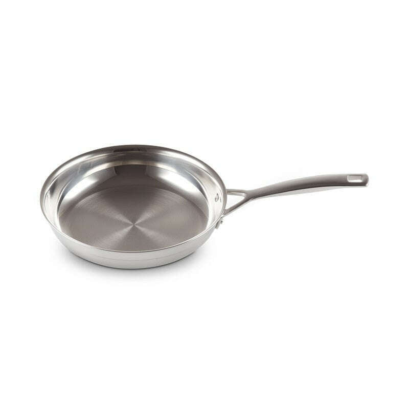 3-ply Stainless Steel Uncoated Frying Pan 24cm