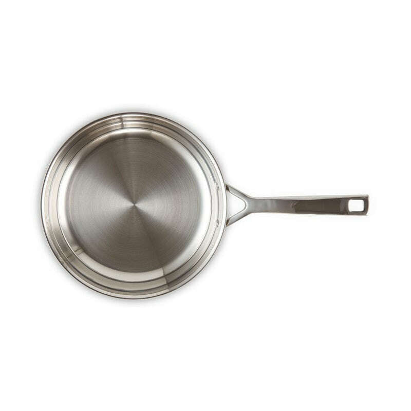 3-ply Stainless Steel Uncoated Frying Pan 24cm