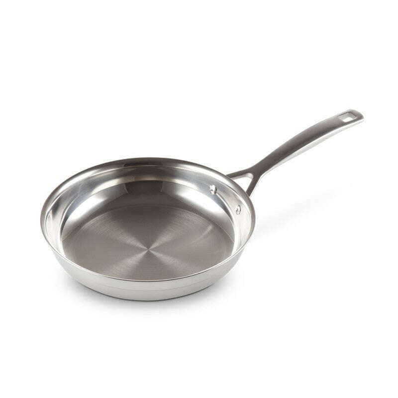 3-ply Stainless Steel Uncoated Frying Pan 24cm