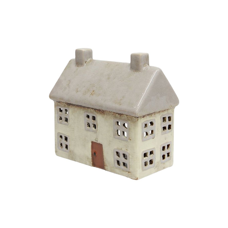 Alsace Cottage Tea Light Light Grey