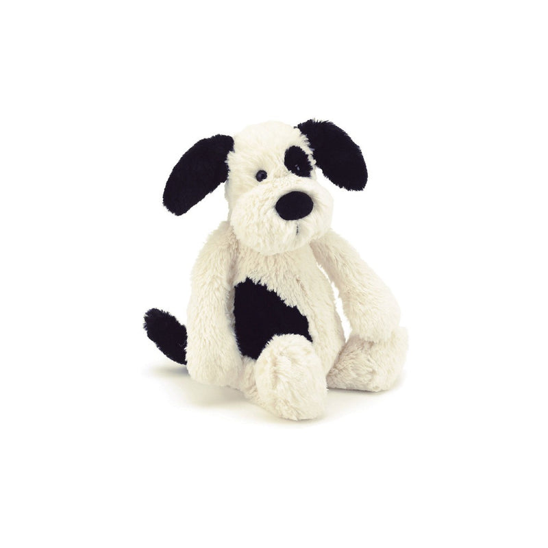 Bashful Black & Cream Puppy Small