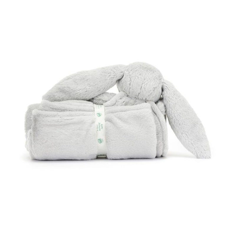 Bashful Silver Bunny Blankie