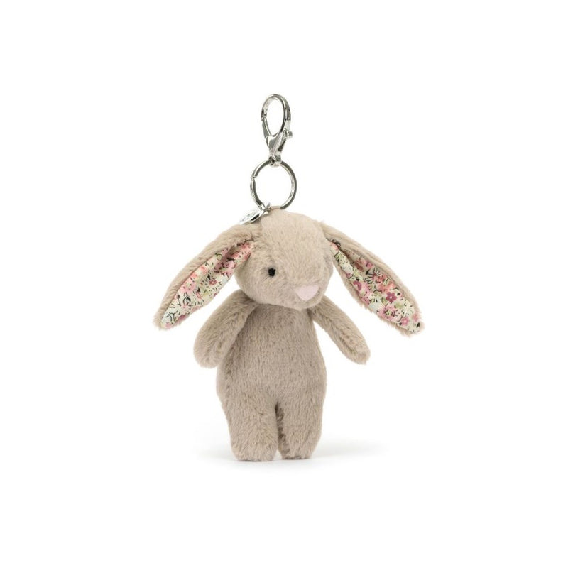 Blossom Bunny Bag Charm Beige