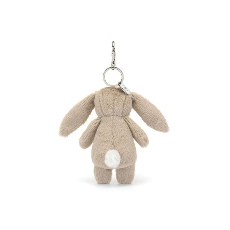 Blossom Bunny Bag Charm Beige