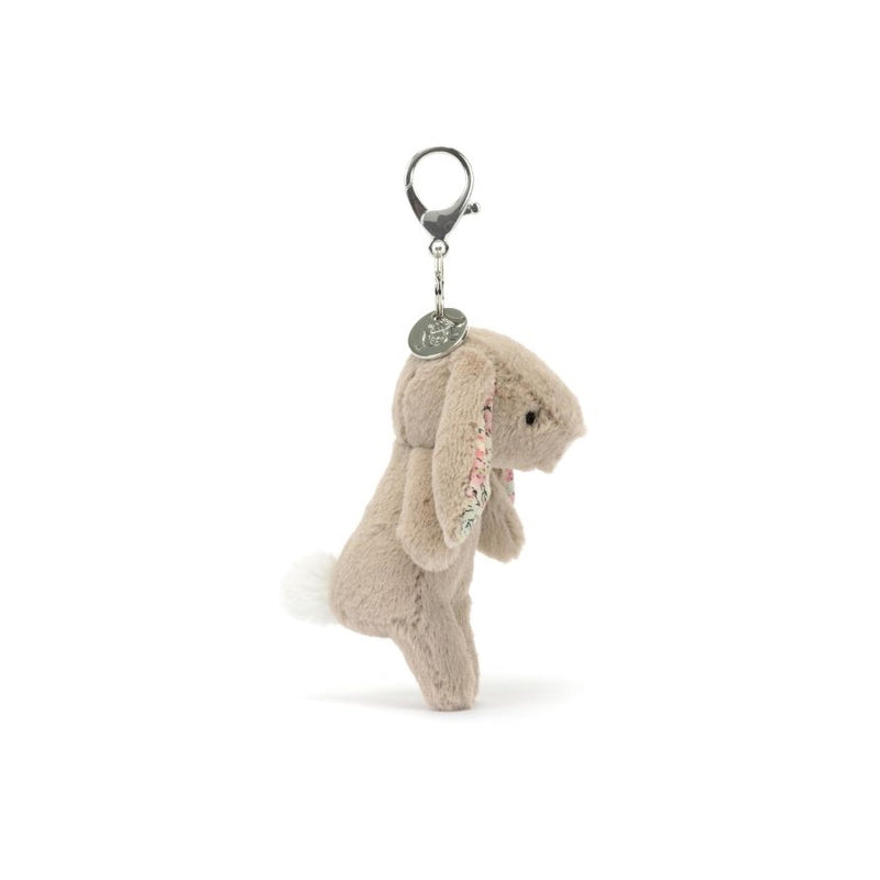 Blossom Bunny Bag Charm Beige