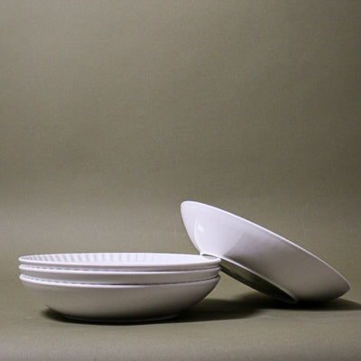 Bowl Merchant White 22cm x 4.5cm