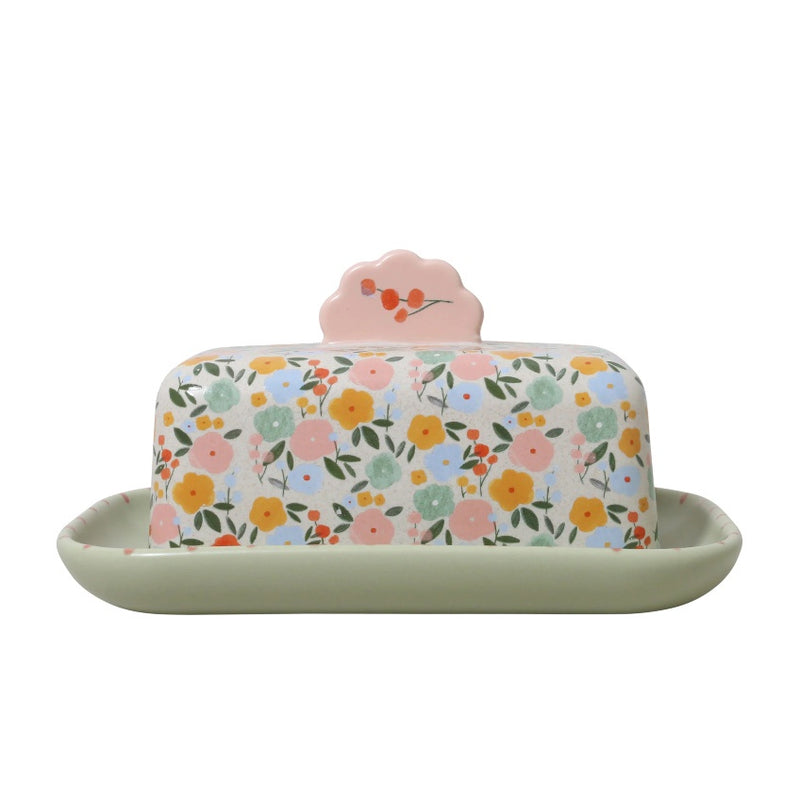 Butter Dish Flower Market