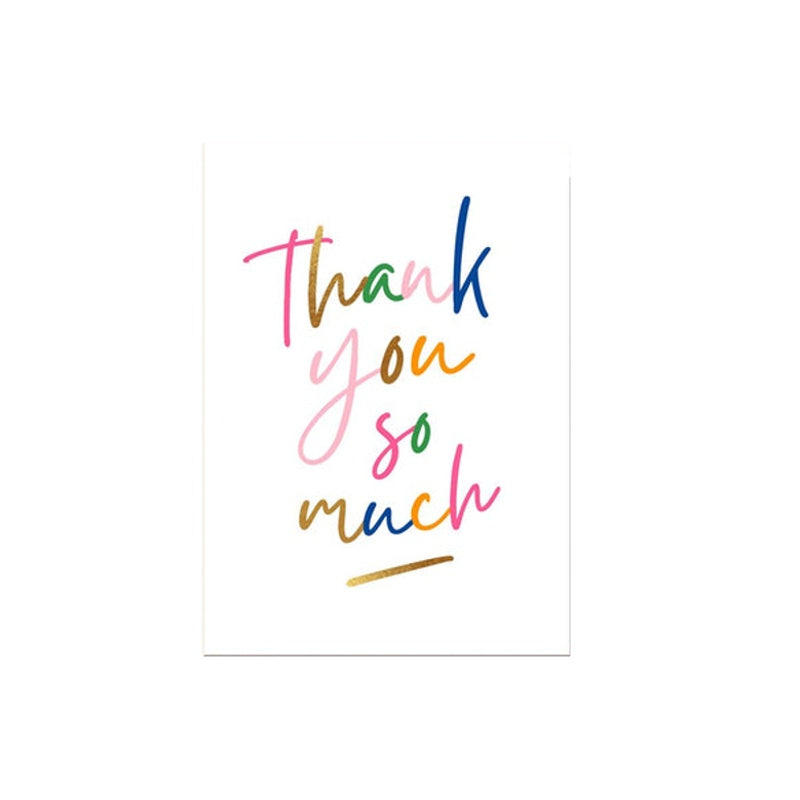 Card Thank You Script