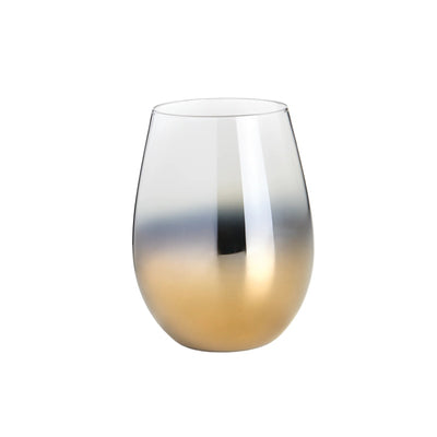 Cariso Gold Stemless Glasses Set of 4