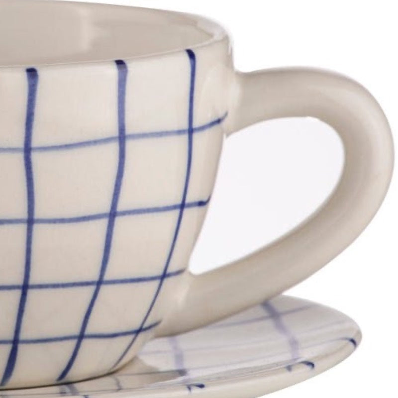 Carnival Cobalt Cup & Saucer