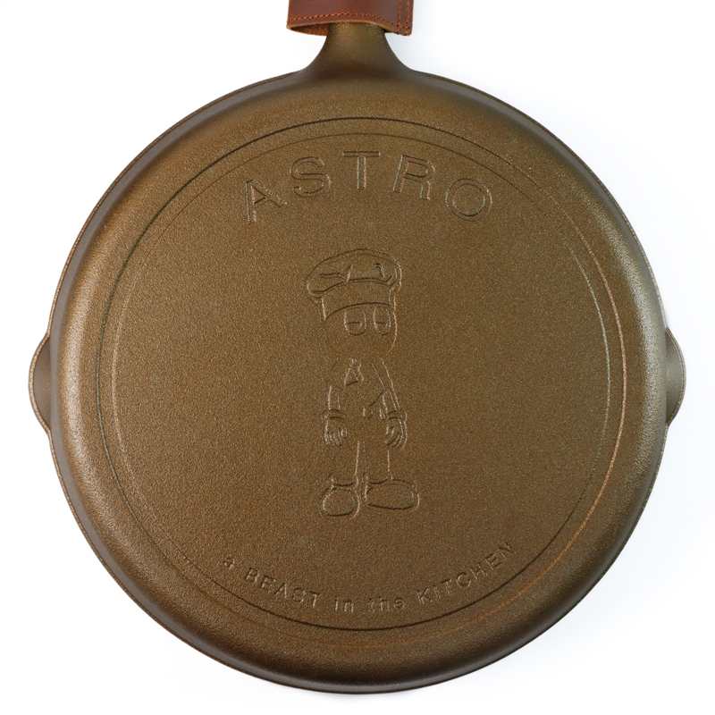 Cast Iron Skillet Astro Gold Luxe