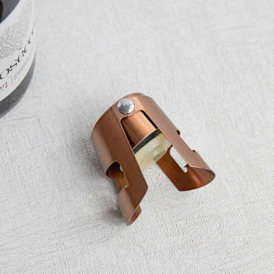 Champagne Bottle Stopper With Copper Colour Finish