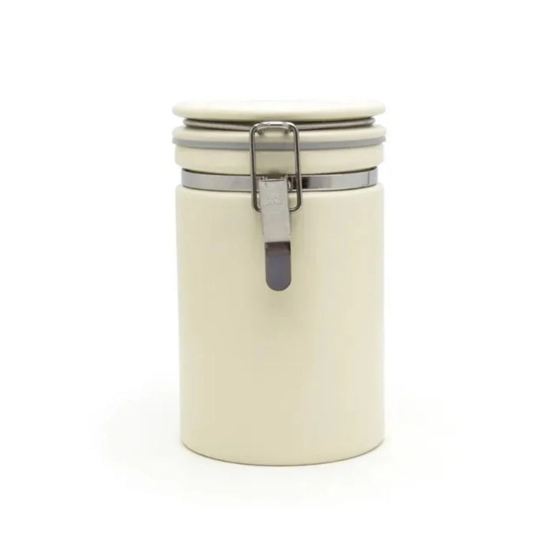 Coffee/Tea Canister 200gm Silky Ivory