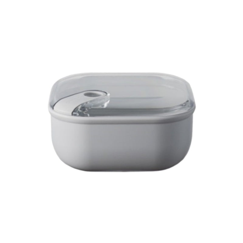 Container Pull Box Square Medium Grey 1 Litre