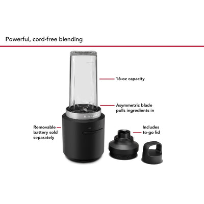 Go Cordless Personal Blender Black