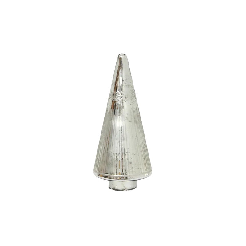 Cut Glass Tree Antique Silver