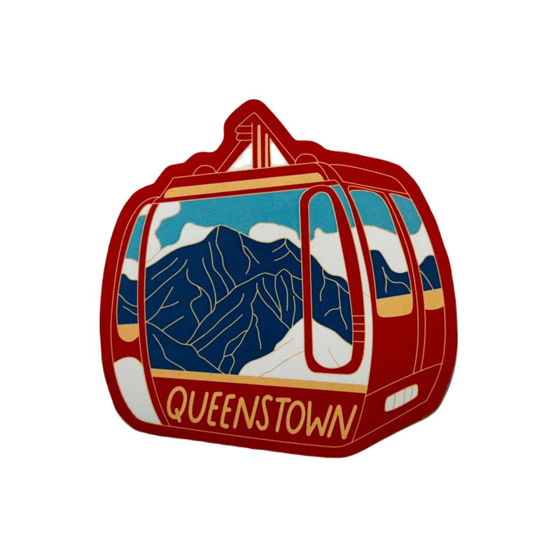 Cut Off Sticker Queenstown Gondola