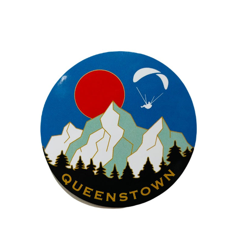 Cut Off Sticker Queenstown Morning