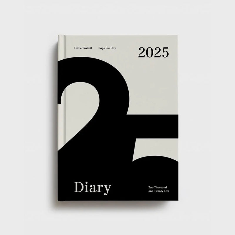 Daily Diary 2025 Ivory