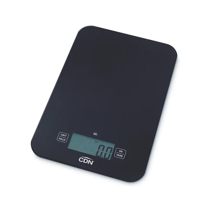 Digital Glass Scale 7kg Black