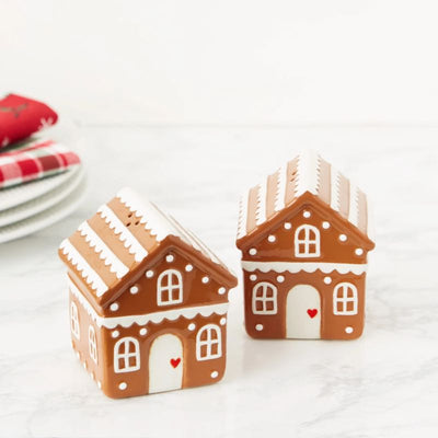 Gingerbread House Salt & Pepper Set