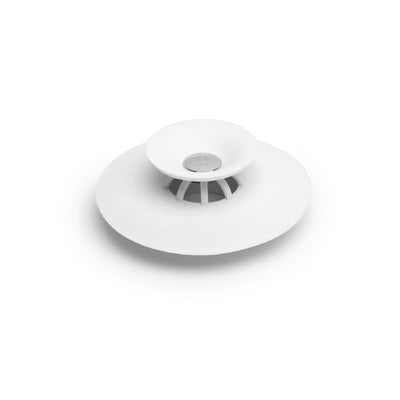 Drain Stop & Hair Catcher Flex White