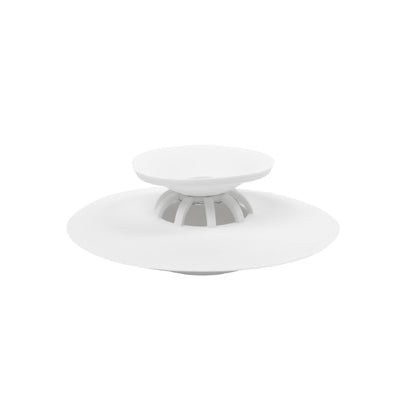 Drain Stop & Hair Catcher Flex White