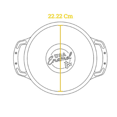 Enamel Dutch Oven Cloud Nine 30.2cm