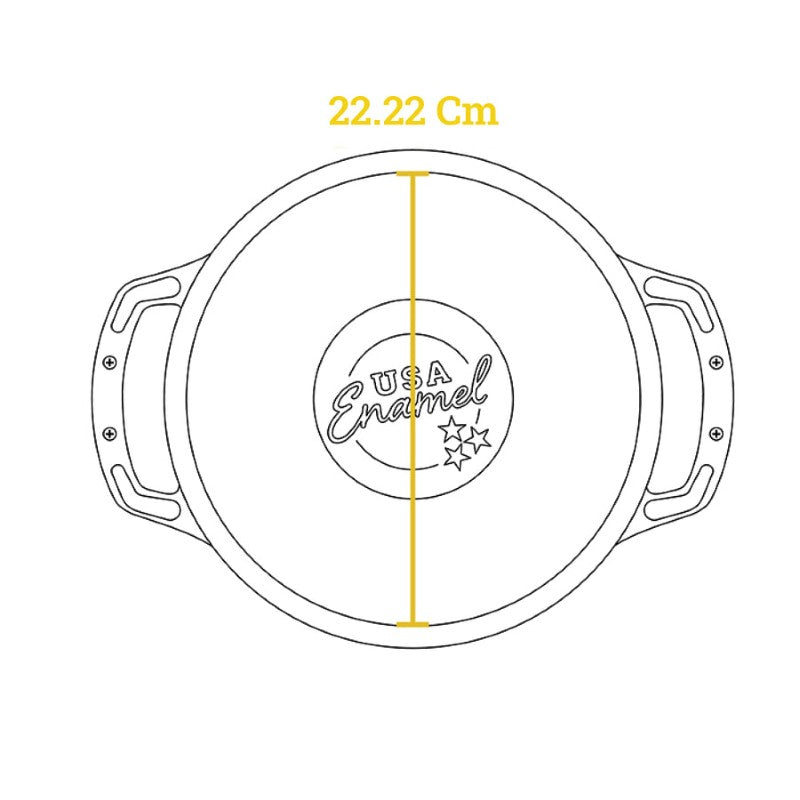 Enamel Dutch Oven Cloud Nine 30.2cm