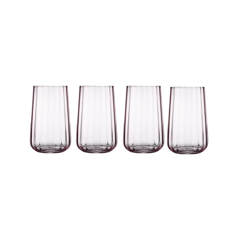 Esme Blush Highball Tumbler Set of 4