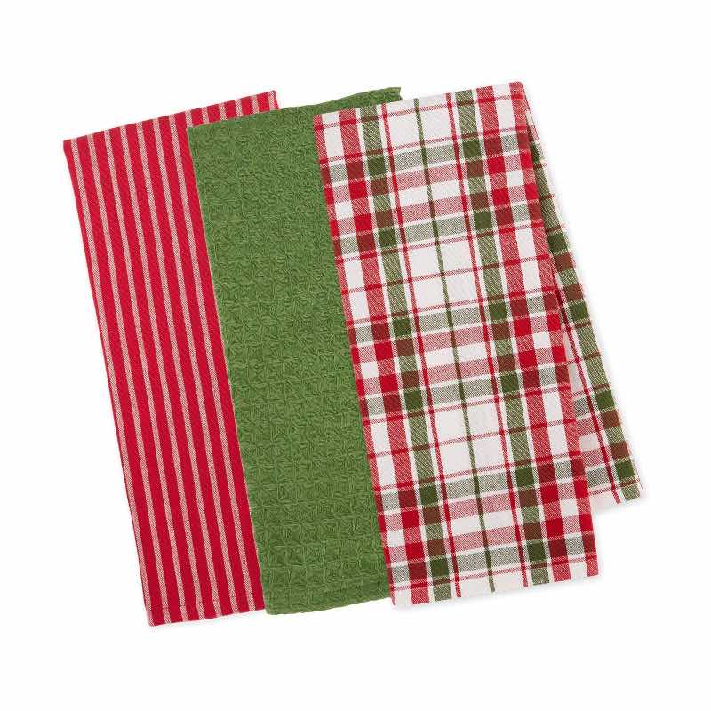 Gingerbread House Dishtowels / Set of 3