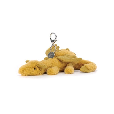 Dragon Bag Charm Golden