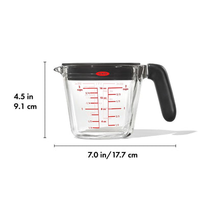 Goodgrips Glass Measuring Cup with Lid