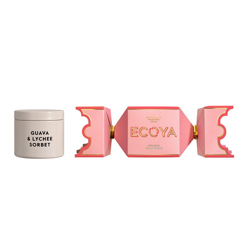 Guava & Lychee Sorbet Tin Candle Bon Bon Holiday Collection