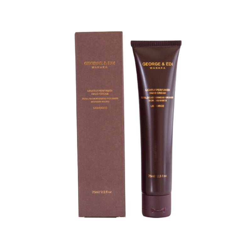 Hand Cream Lightly Perfumed 75g Tube Liquorice