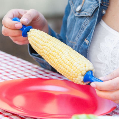 Interlocking Corn Holders Set of 4 Colours