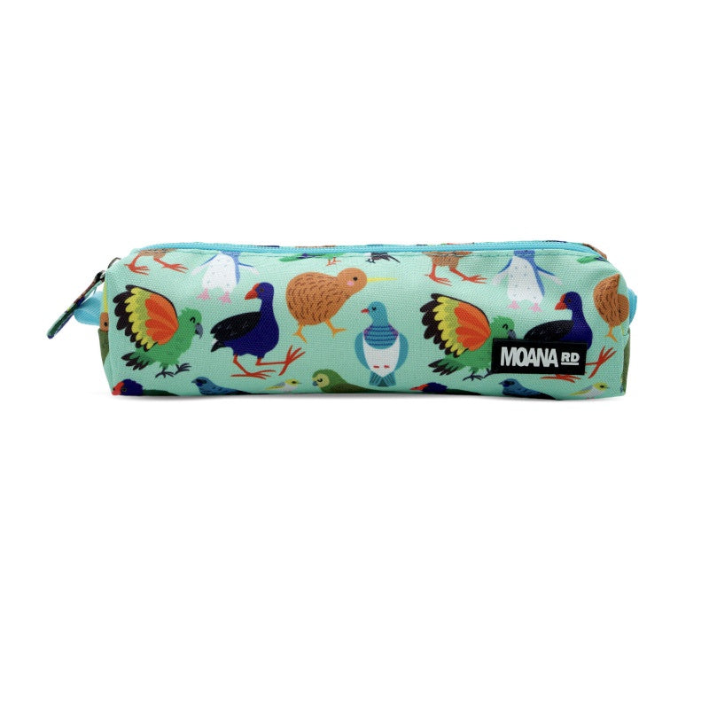 Kids Pencil Case NZ Birds