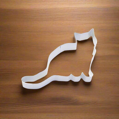 Kitten Cookie Cutter 11.5cm White