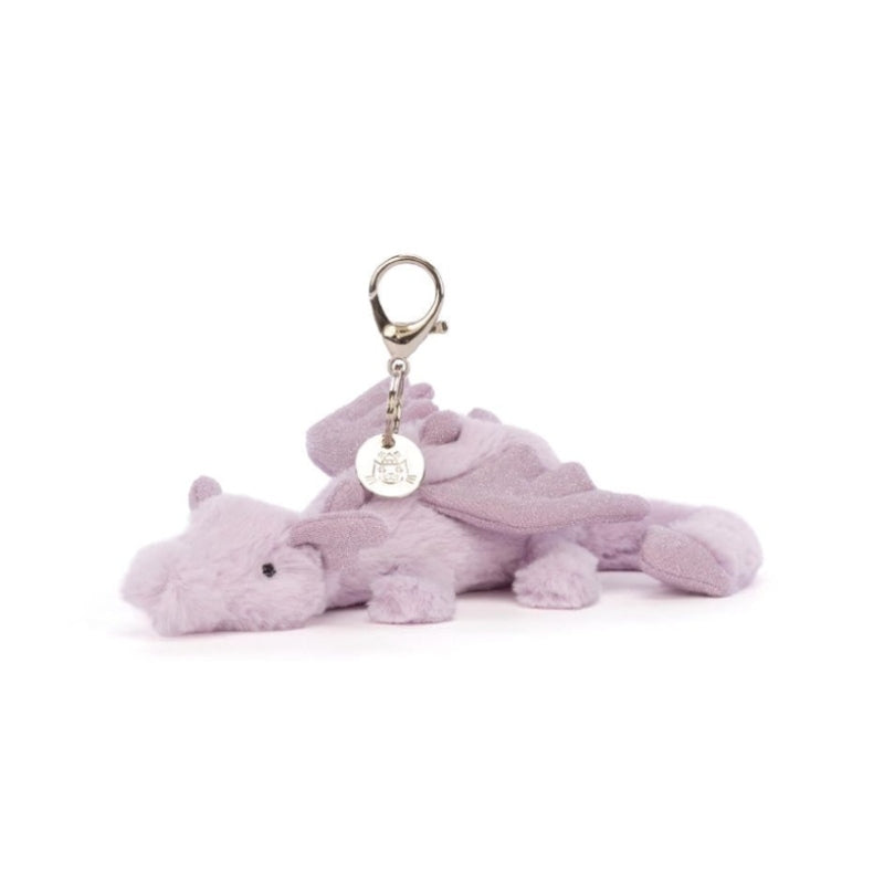 Dragon Bag Charm Lavender