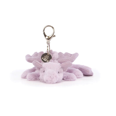 Dragon Bag Charm Lavender