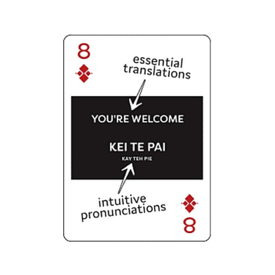 Playing Cards Te-Reo Language