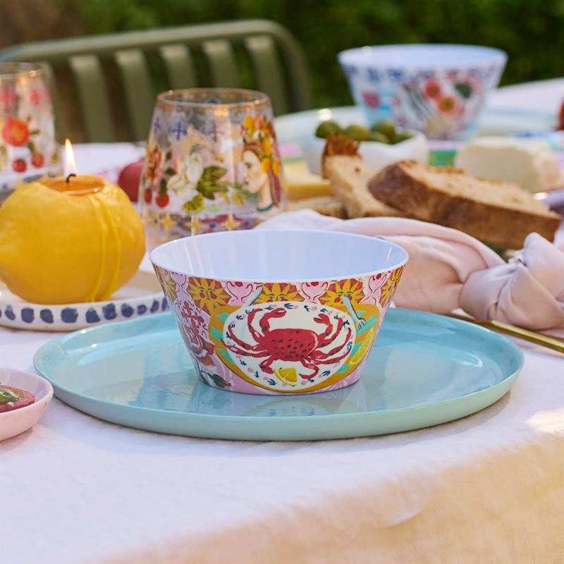 Melamine Bowls Italian Summer Set Of 4