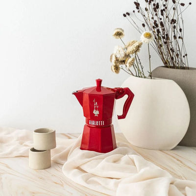 Moka Exclusive Red 3 Cup