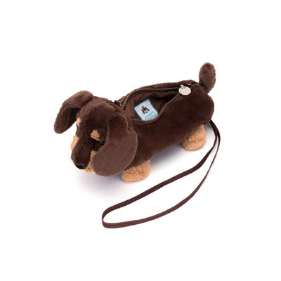 Otto Sausage Dog Bag Brown