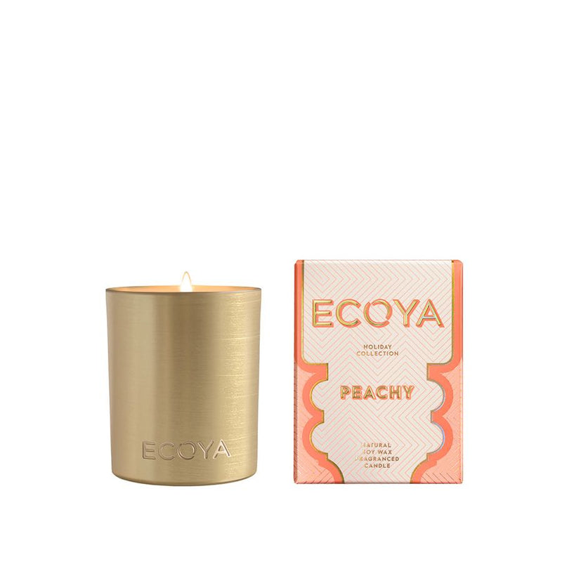 Peachy Mini Goldie Candle Holiday Collection