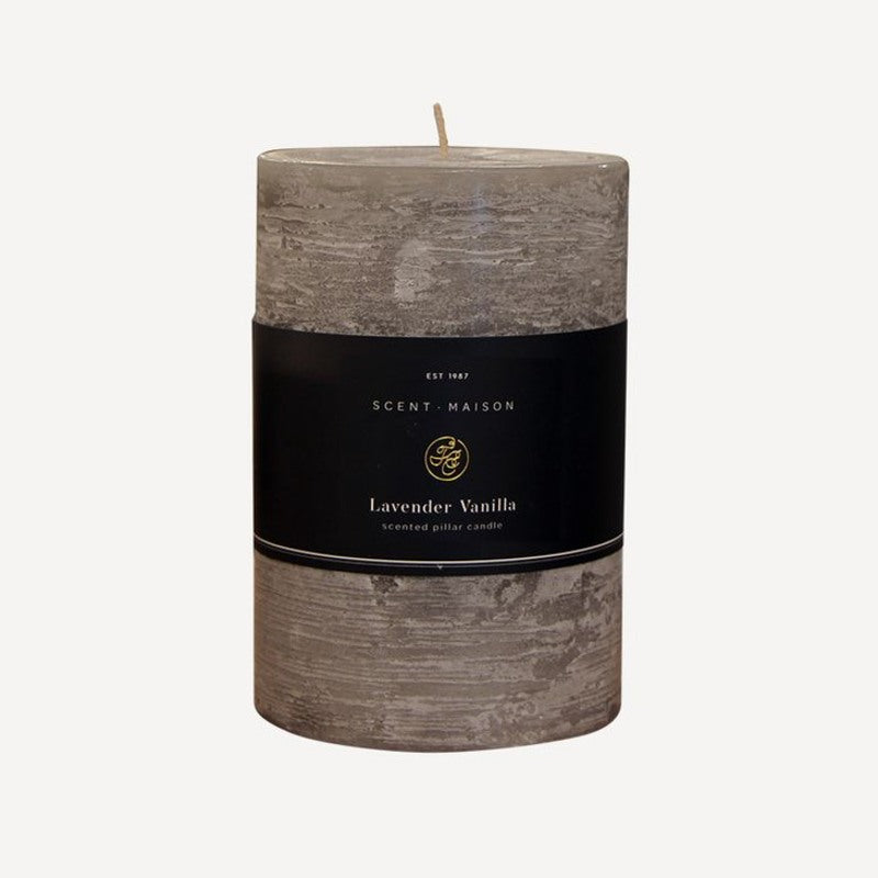 Pillar Candle Maison Lavender Vanilla 4"x6"