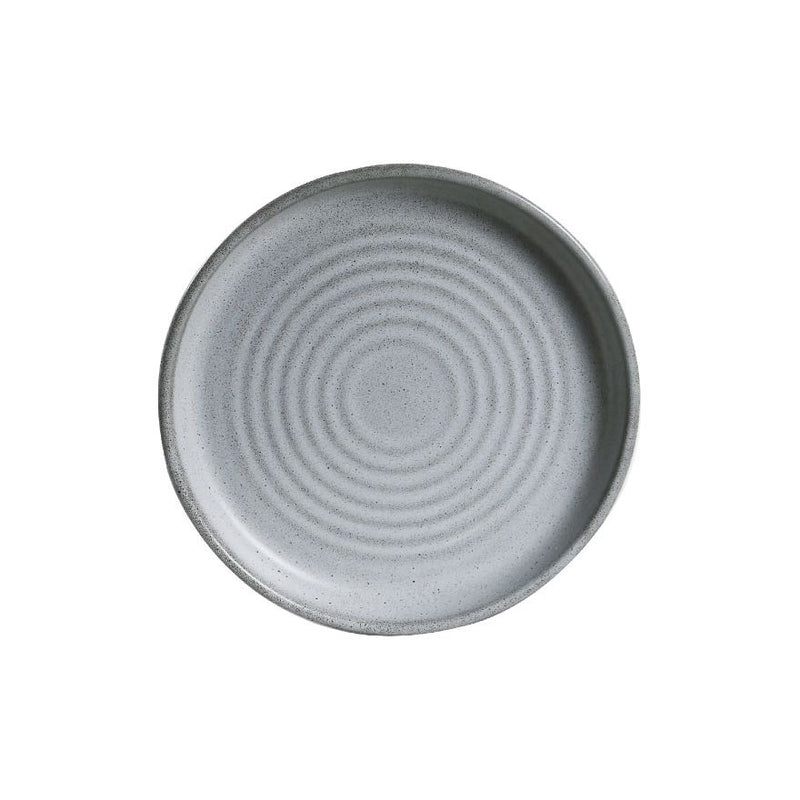 Potters Collection Plate 19.1cm Grey Smoke