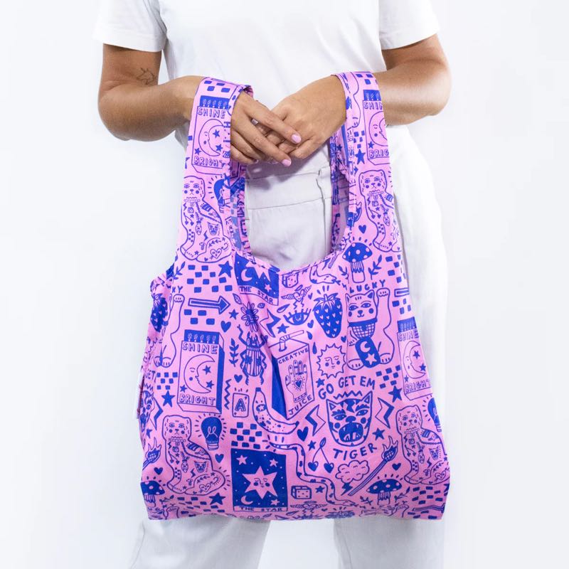 Reusable Bag Medium Collab Amy Hastings Tiger